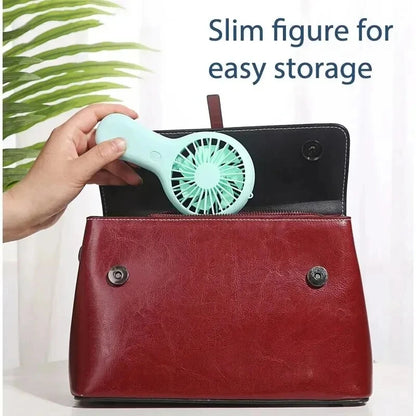 Handheld Mini Fan Portable USB Charging