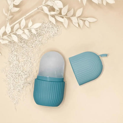 Ice Roller Facial Massage | Silicone Cleansing Ice Lattice