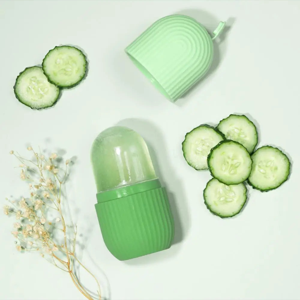 Ice Roller Facial Massage | Silicone Cleansing Ice Lattice