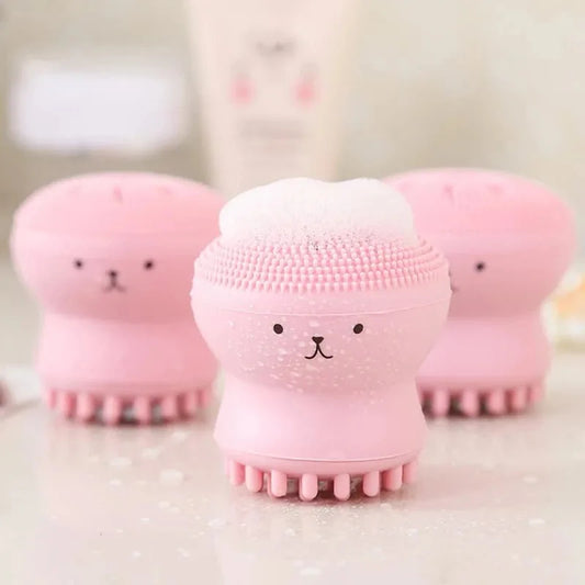 Face Cleansing Brush - Facial Deep Pore Skin Care Scrub Cleanser Tool New Mini