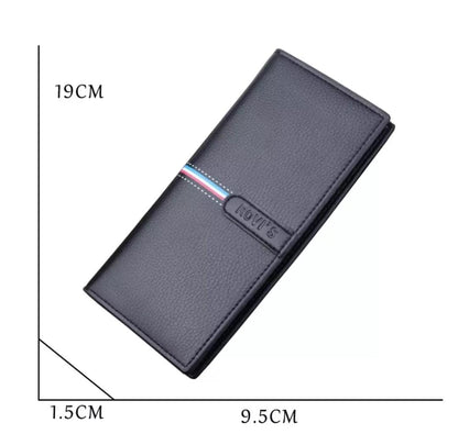 Men's Long Leather Wallet Men Import Clutch .