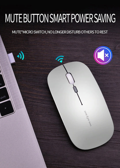 1600 DPI USB Optical Wireless Computer Mouse 2.4G Receiver Super Slim Mouse For PC Laptop.