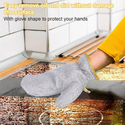 (1pcs) Wire Dishwashing Gloves | Dishwashing Rags For Wet And Dry Non-scratch Wire Dish Cloths For Washing Dishes, Kitchen (random Color)