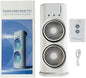 Mini Double Head Mist Fan with LED Light & Humidifier | Portable Air Cooler for Home, Office & Travel – USB Rechargeable