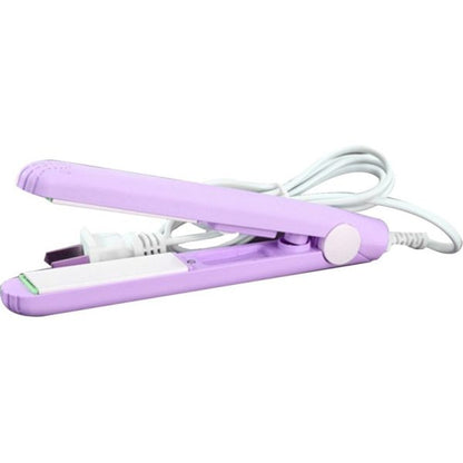 Mini Portable Ceramic Hair Straightener & Curler