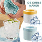 Silicone Ice Cube Maker & Ice Bucket Cup Mold – 2-in-1 Cooling Magic (random Color)