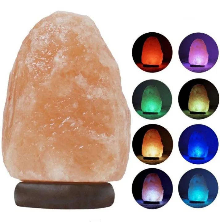 Salt Lamp USB Himalayan for Home Decor Natural Pink Rock Salt Lamp Night Light