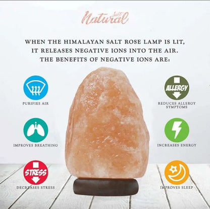Salt Lamp USB Himalayan for Home Decor Natural Pink Rock Salt Lamp Night Light
