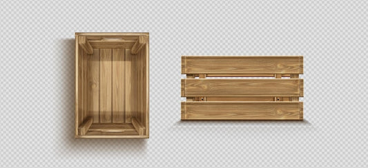 Rustic Wooden Flower Box - Perfect for Garden, Patio, Balcony &amp; Home Decor